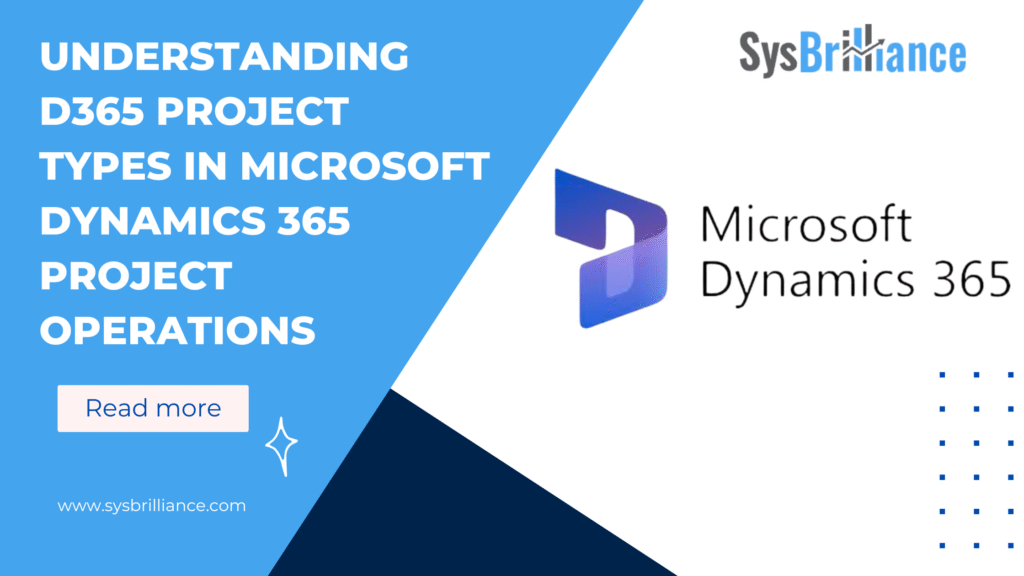 d365 project types