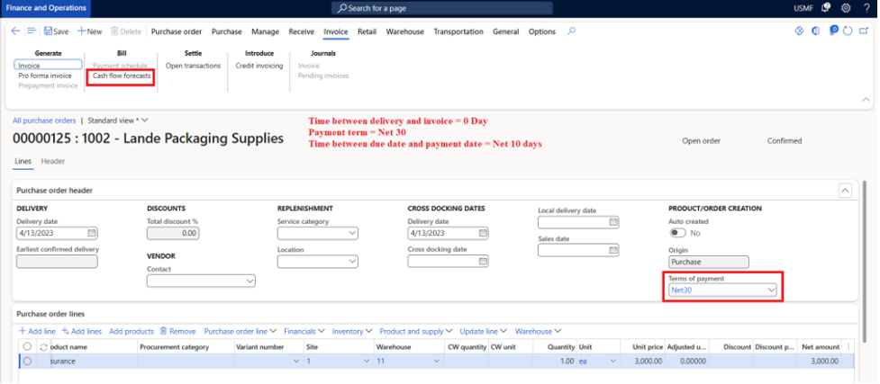 cash flow forecasting, cash flow forecast sample, financial management, financial management tools, cash flow analysis, business cash flow planning