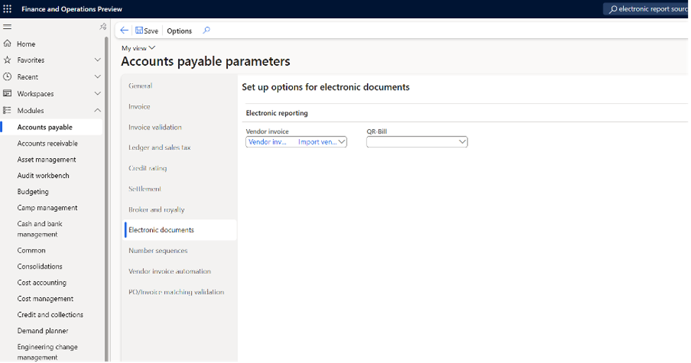 e-invoicing France, France e-invoicing, e invoicing in France, Dynamics 365 Finance e-invoicing, Electronic Reporting vendor invoices, vendor e-invoice import